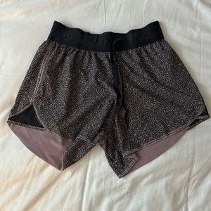 Athleta Women's Black and Purple Shorts